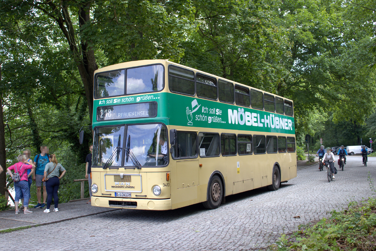 Berlin, MAN 196 SD200 # 3413