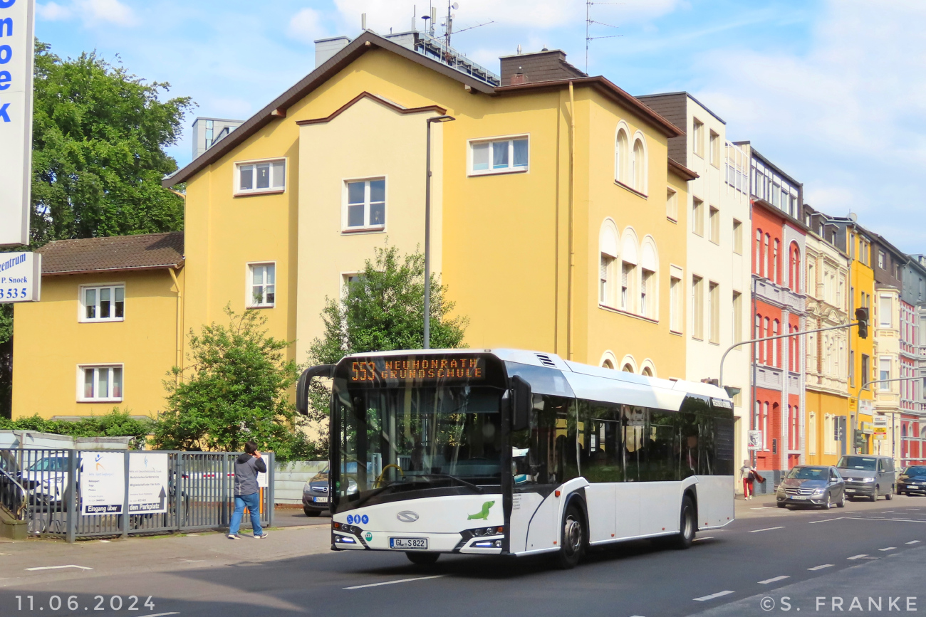 Bergisch Gladbach, Solaris Urbino IV 12 # GL-S 822