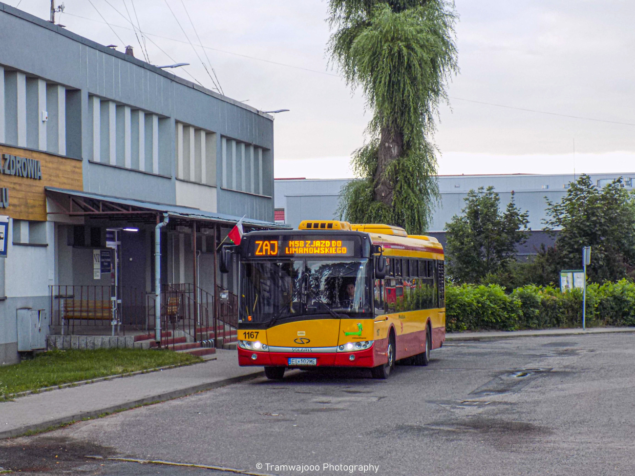 Łódź, Solaris Urbino III 12 # 1167