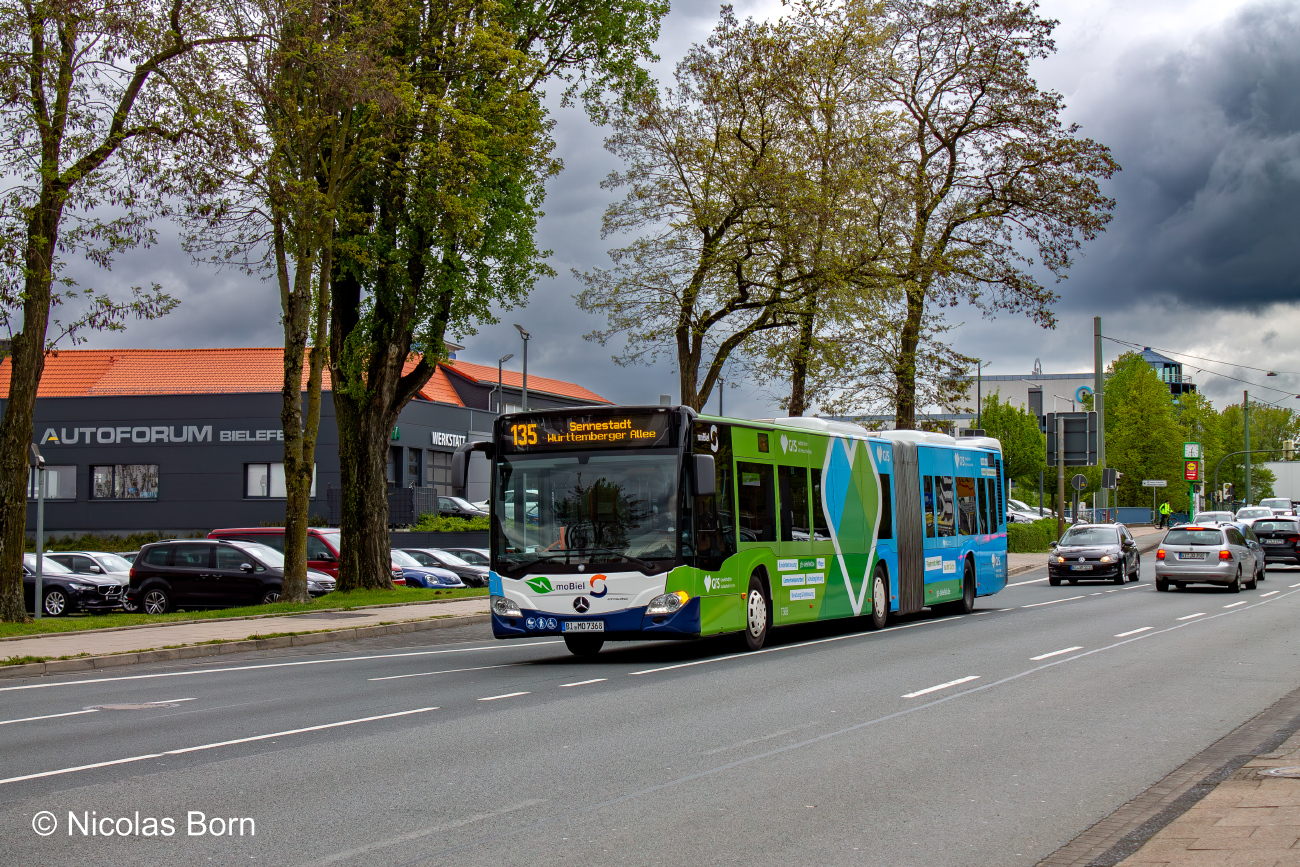 Bielefeld, Mercedes-Benz Citaro C2 G Hybrid # 7368
