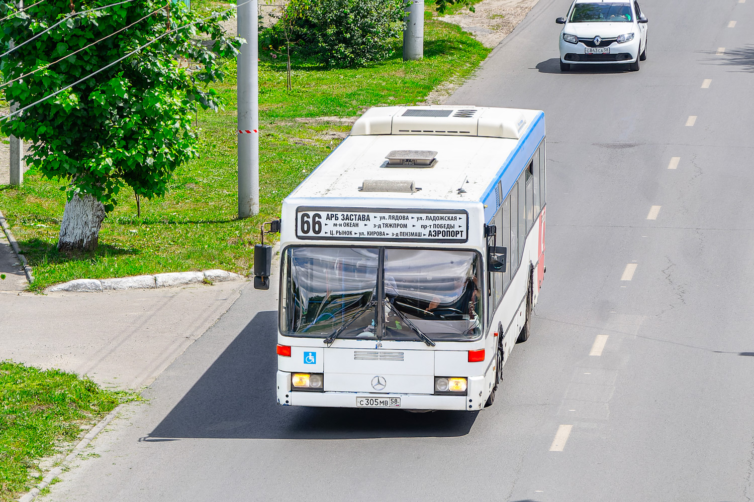 Penza, Mercedes-Benz O405N2 # С 305 МВ 58