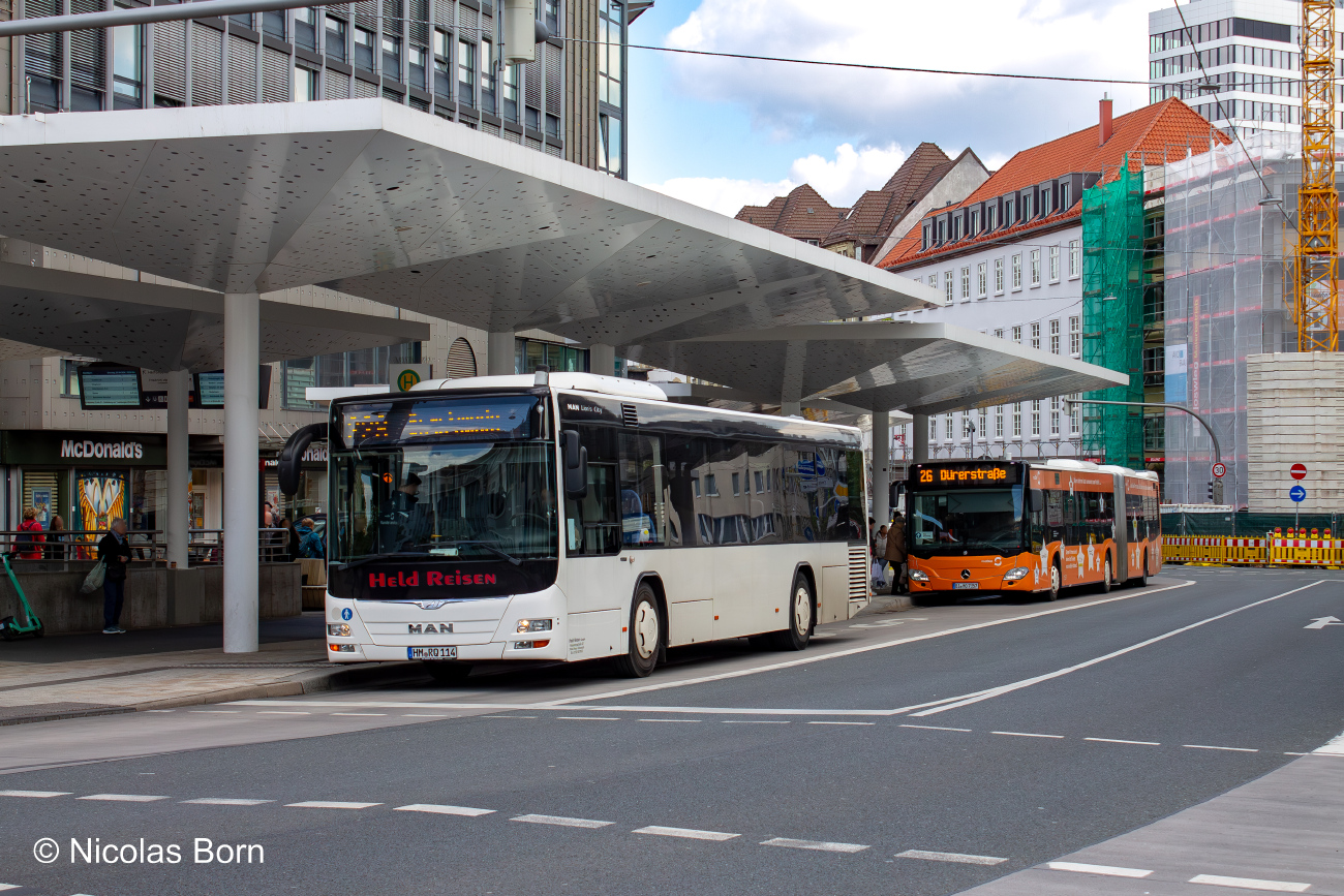 Hameln, MAN A78 Lion's City LE EL293 # HM-RQ 114