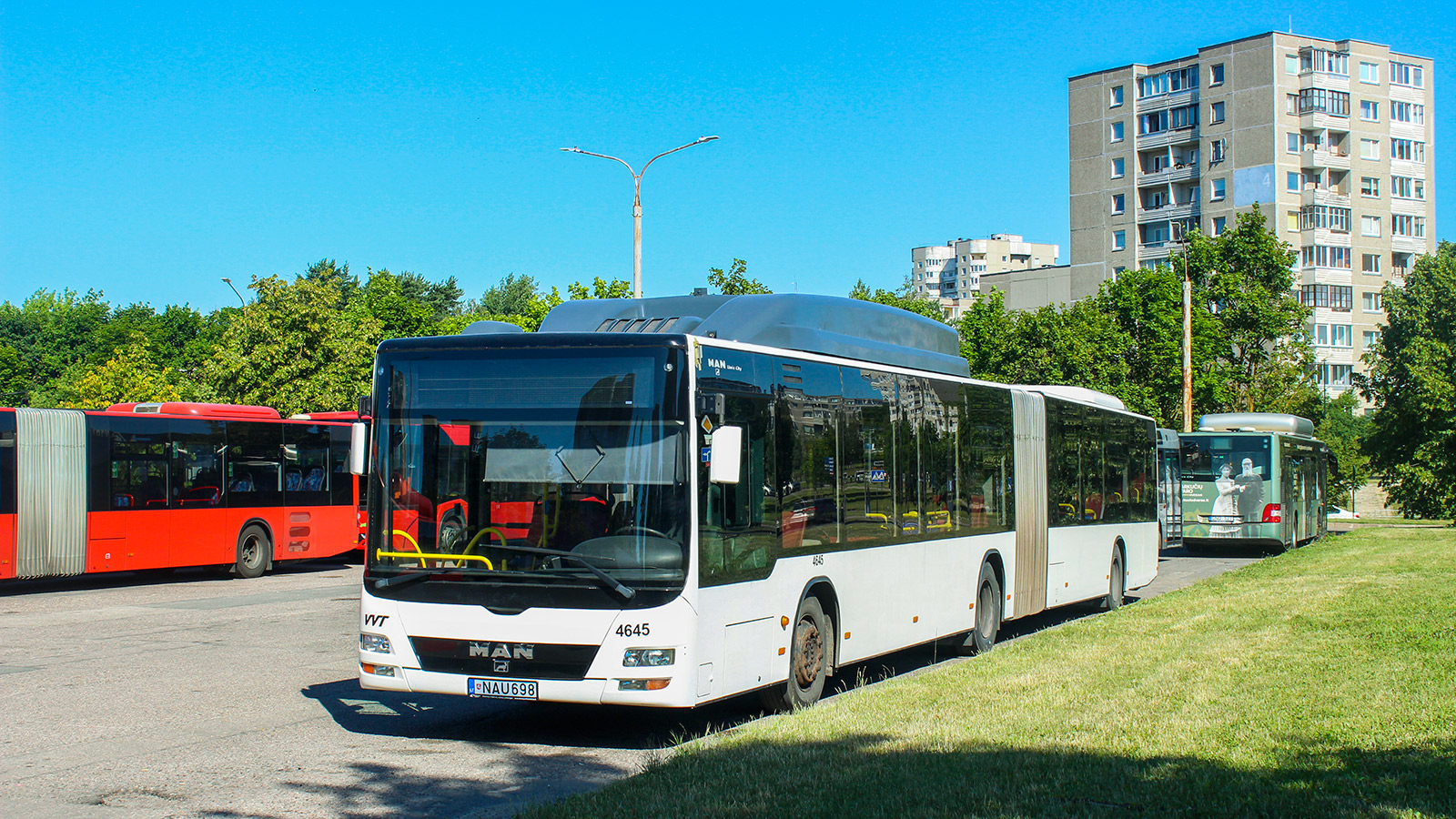 Vilnius, MAN A23 Lion's City G NG273 LPG № 4645