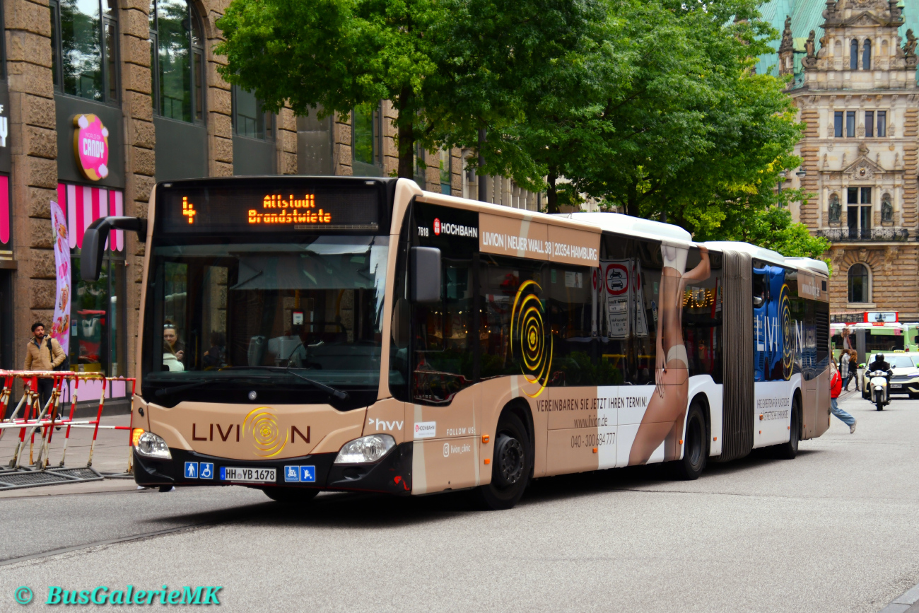 Hamburg, Mercedes-Benz Citaro C2 G # 7618