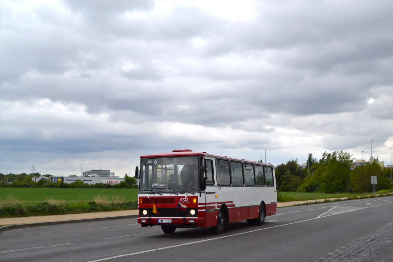 Prague, Karosa B732.1654 # 7AR 1203