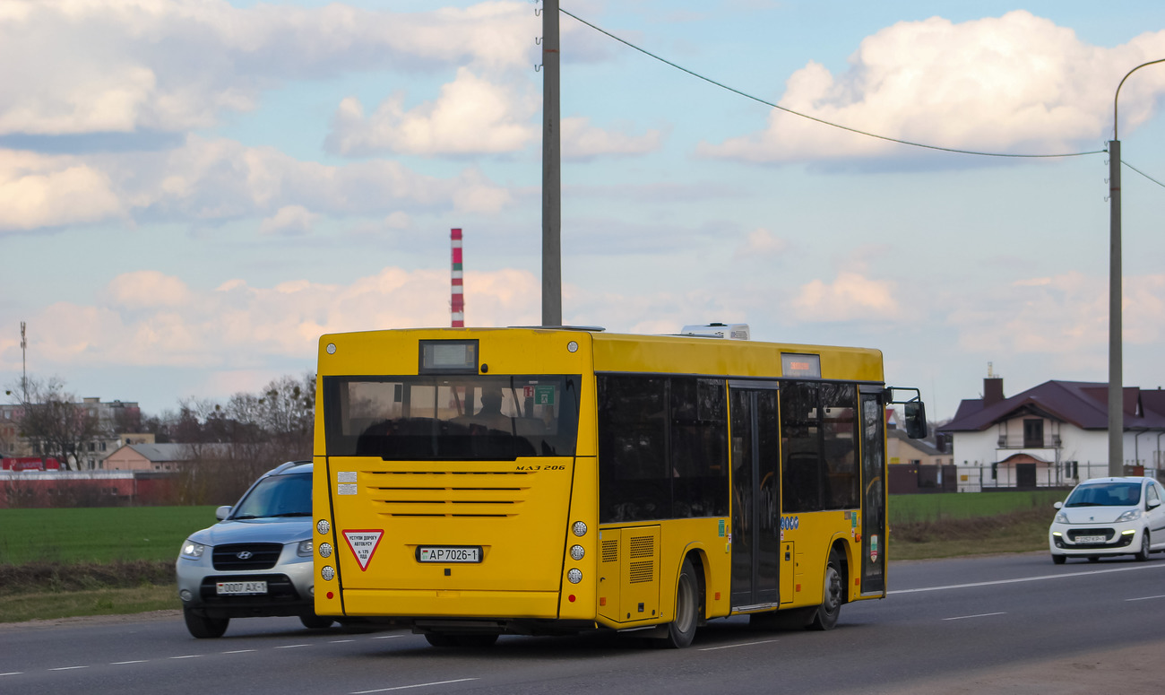 Baranovichi, MAZ-206.047 # 22700