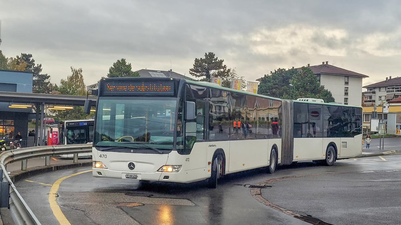 Fribourg, Mercedes-Benz O530 Citaro Facelift G # 470