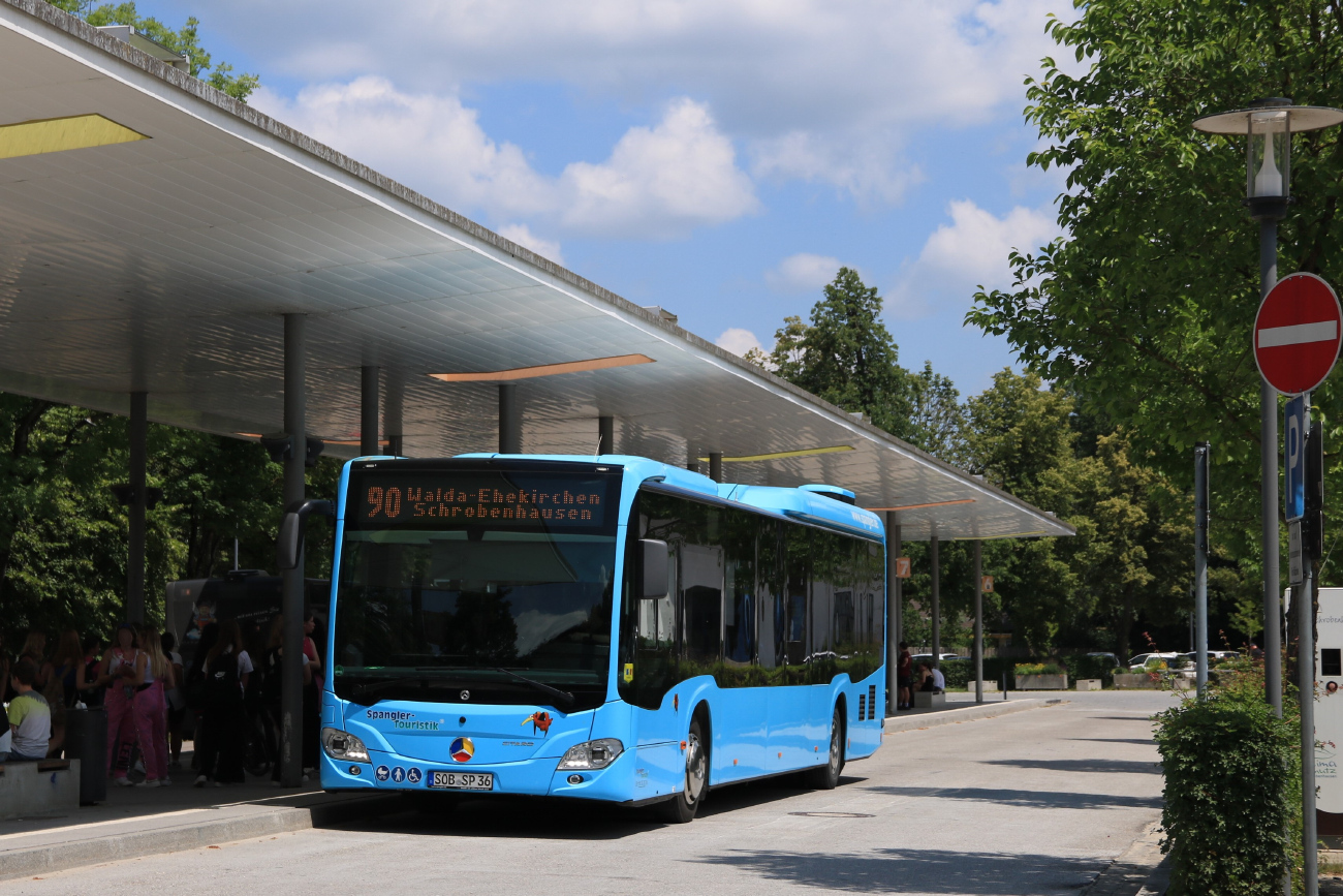 Aichach, Mercedes-Benz Citaro C2 LE MÜ Hybrid # SOB-SP 36