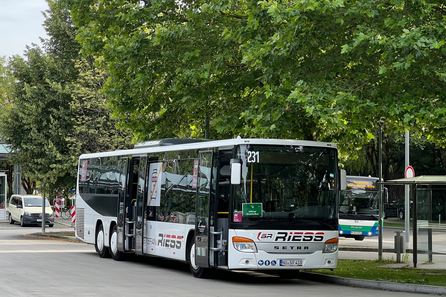 Donauwörth, Setra S418LE business # NÖ-SR 418