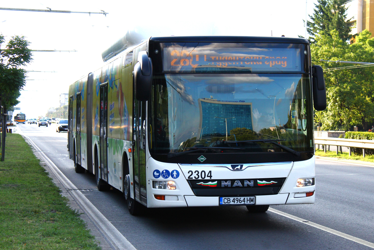 Sofia, MAN A23 Lion's City G NG313 CNG # 2304