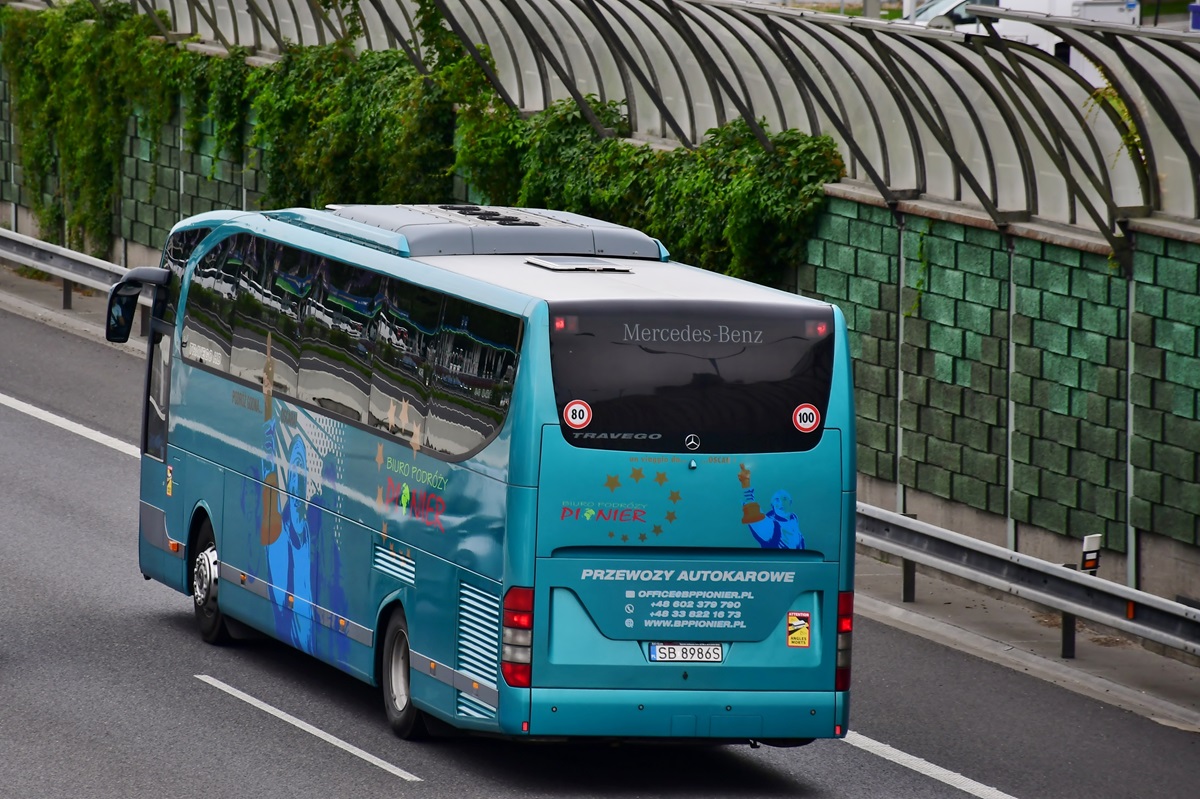 Bielsko-Biała, Mercedes-Benz O580 Travego I 15RHD # SB 8986S