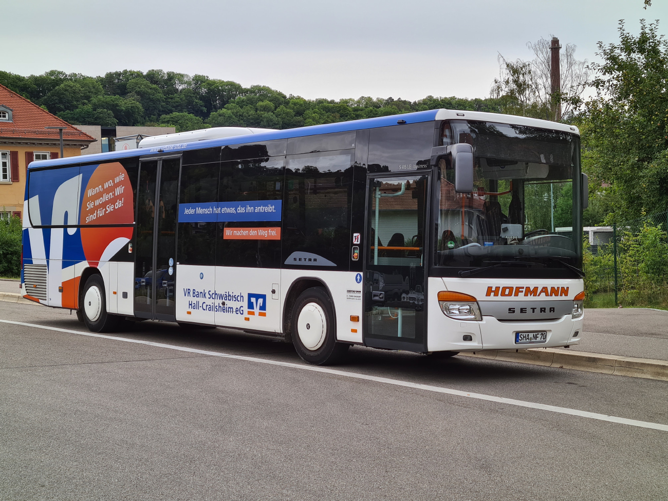 Schwäbisch Hall, Setra S415LE business # 70