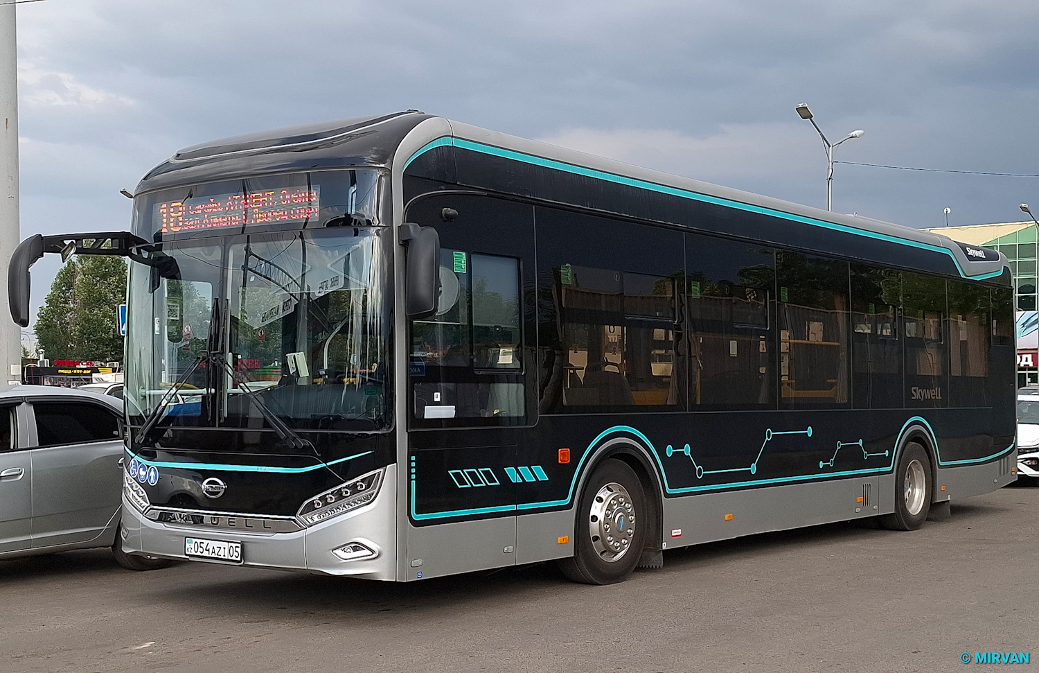 Almaty, Skywell NJL6128BEV # 054 AZI 05