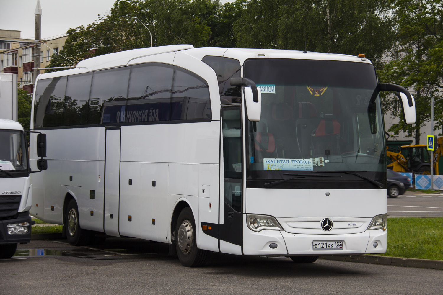 Nizhny Novgorod, Mercedes-Benz Travego II 15SHD (Türk) # В 121 ХК 152