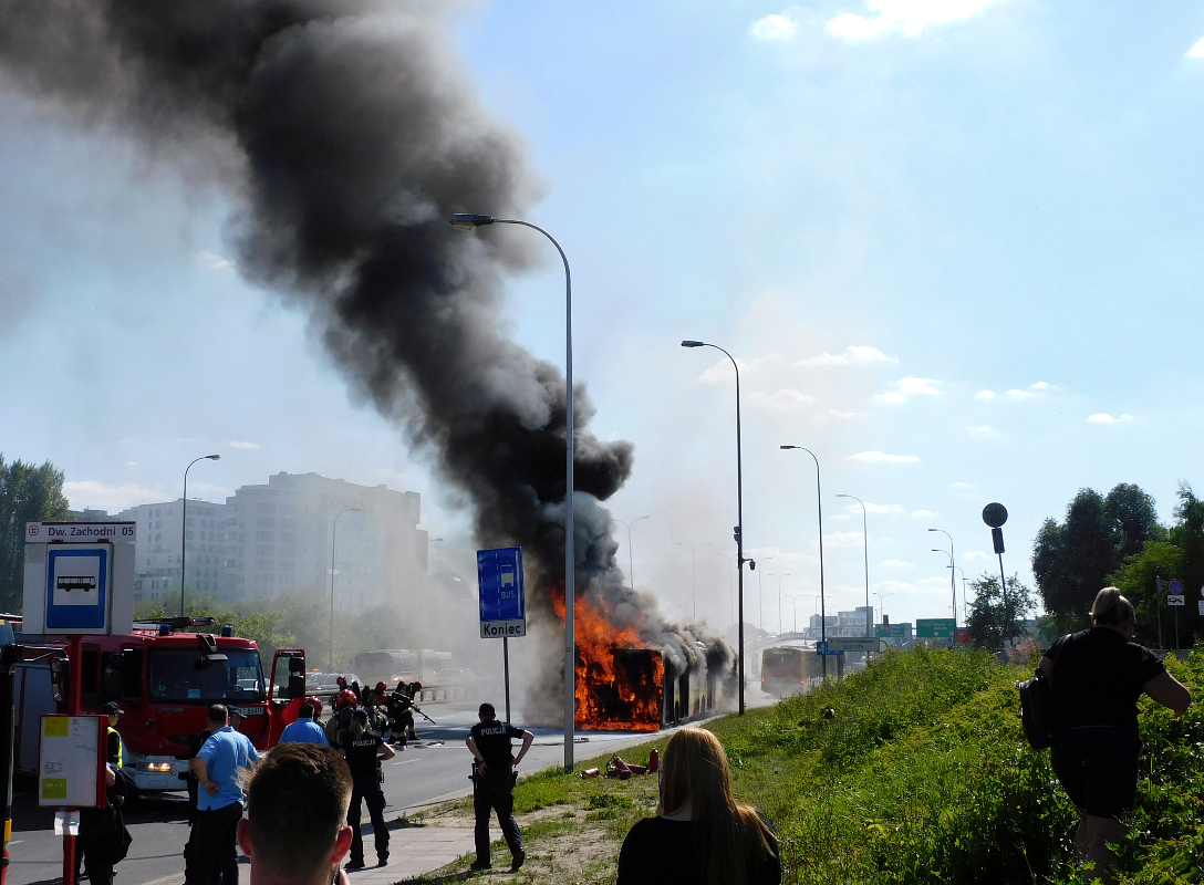 Warsaw, Solaris Urbino III 18 # 5235; Warsaw — Accidents and other incidents