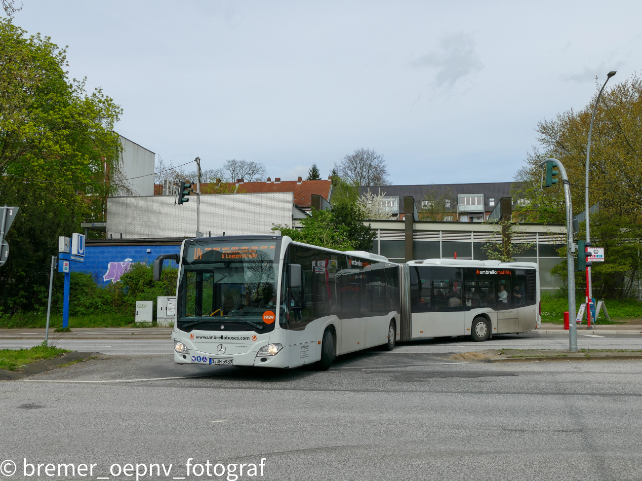 Hamburg, Mercedes-Benz Citaro C2 G Hybrid # 1989