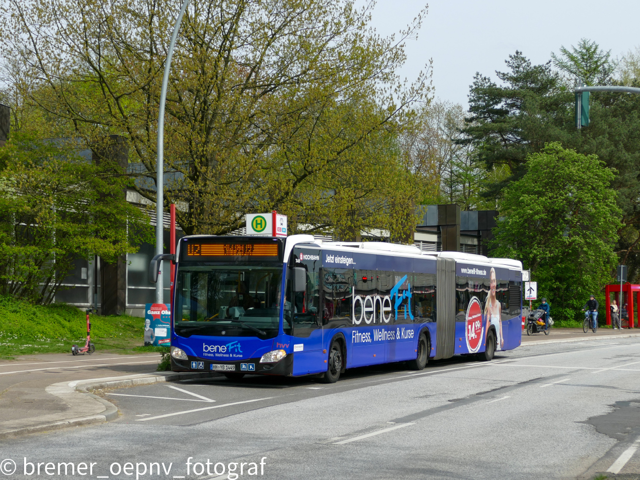 Hamburg, Mercedes-Benz Citaro C2 G # 7449