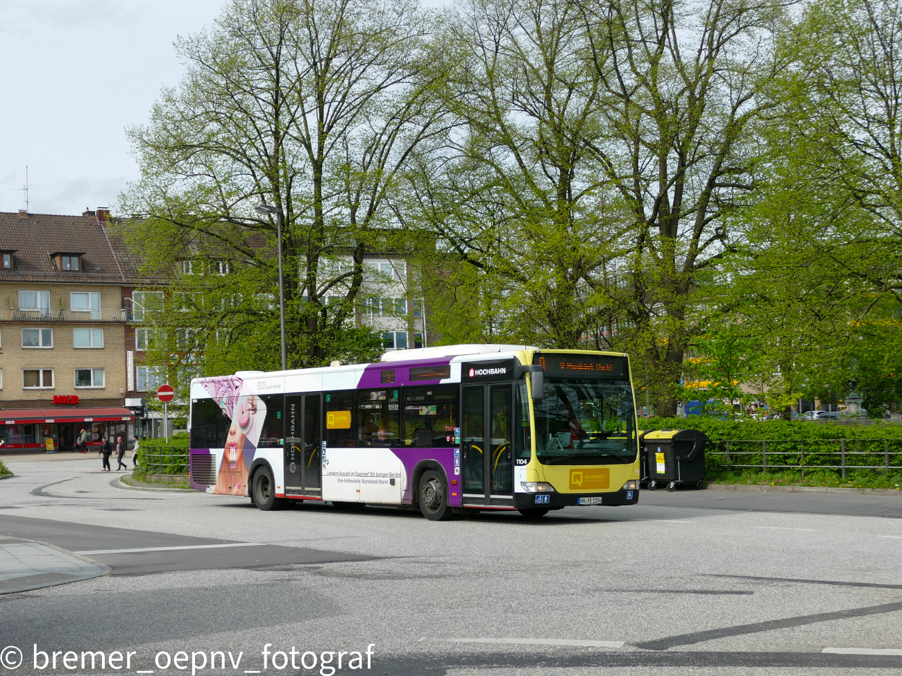 Hamburg, Mercedes-Benz O530 Citaro Facelift # 1104