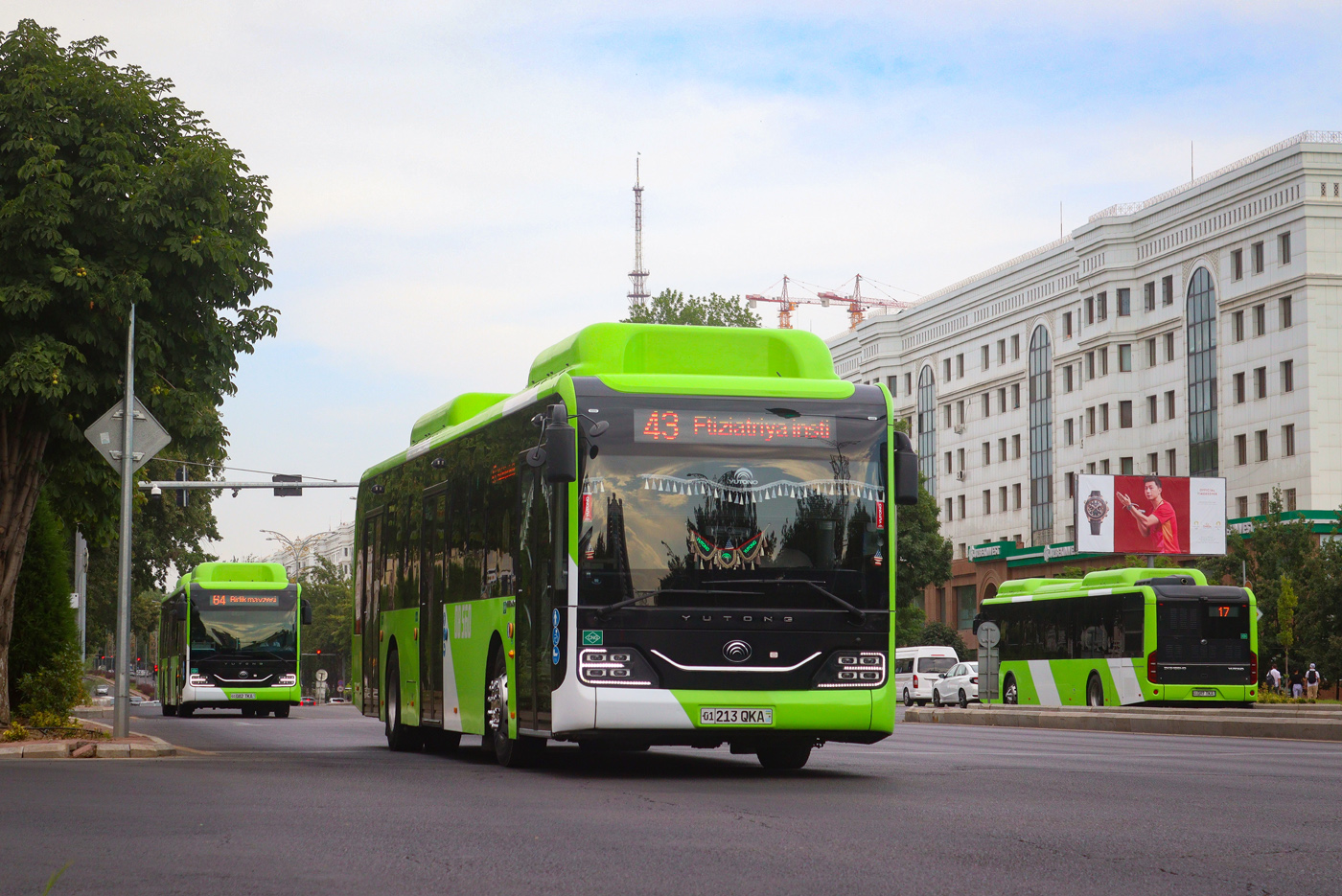Tashkent, Yutong ZK6126HG (CNG) # 08560