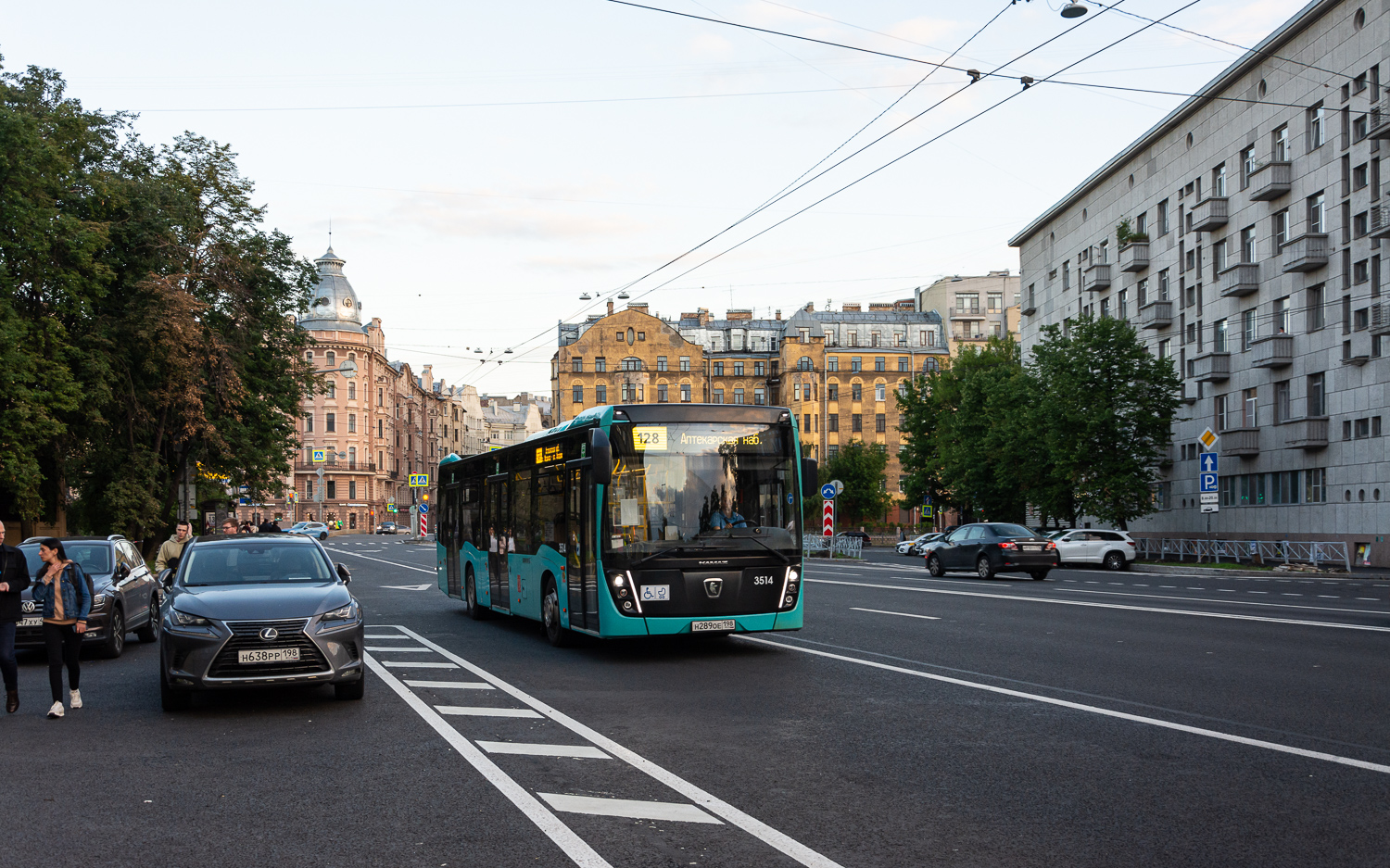 Saint Petersburg, NefAZ-5299-40-52 # 3514