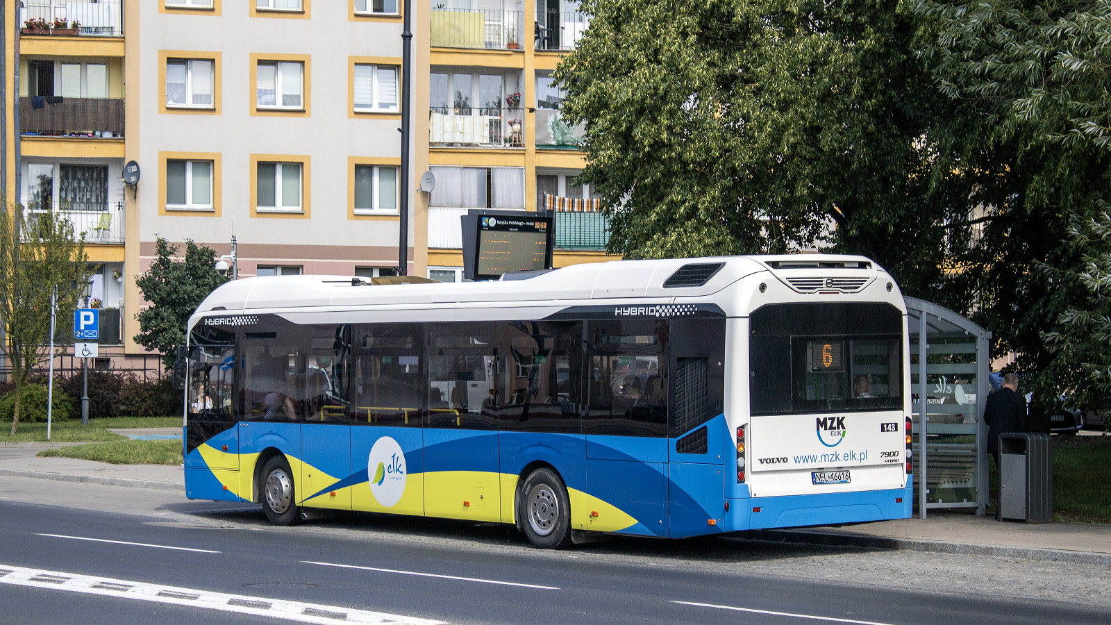 Ełk, Volvo 7900 Hybrid # 143