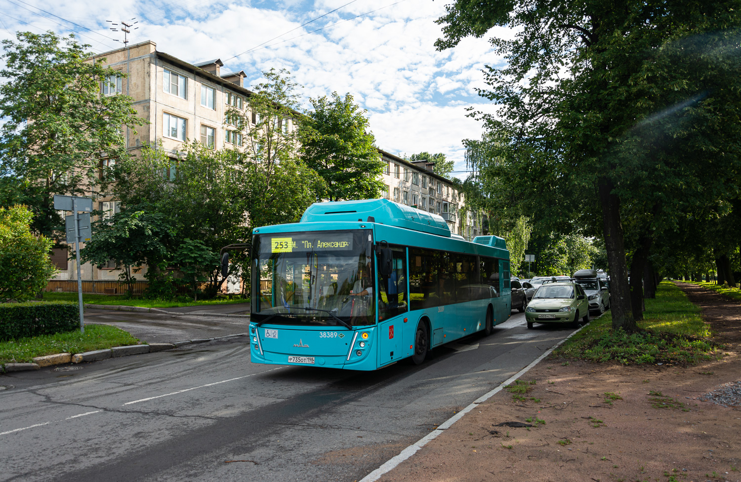 Saint Petersburg, MAZ-203.948 # 38389