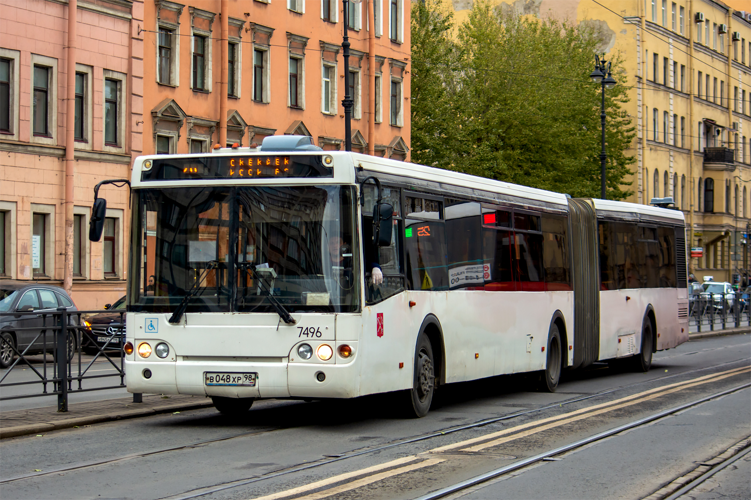 Saint Petersburg, LiAZ-6213.20 # 7496