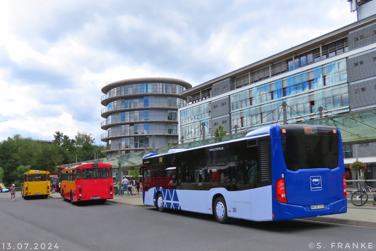 Montabaur, Mercedes-Benz Citaro C2 # WW-GR 1928; Montabaur — 13.07.2024 — Abschiedsfahrt Rhein-Mosel-Verkehrsgesellschaft im Westerwaldkreis