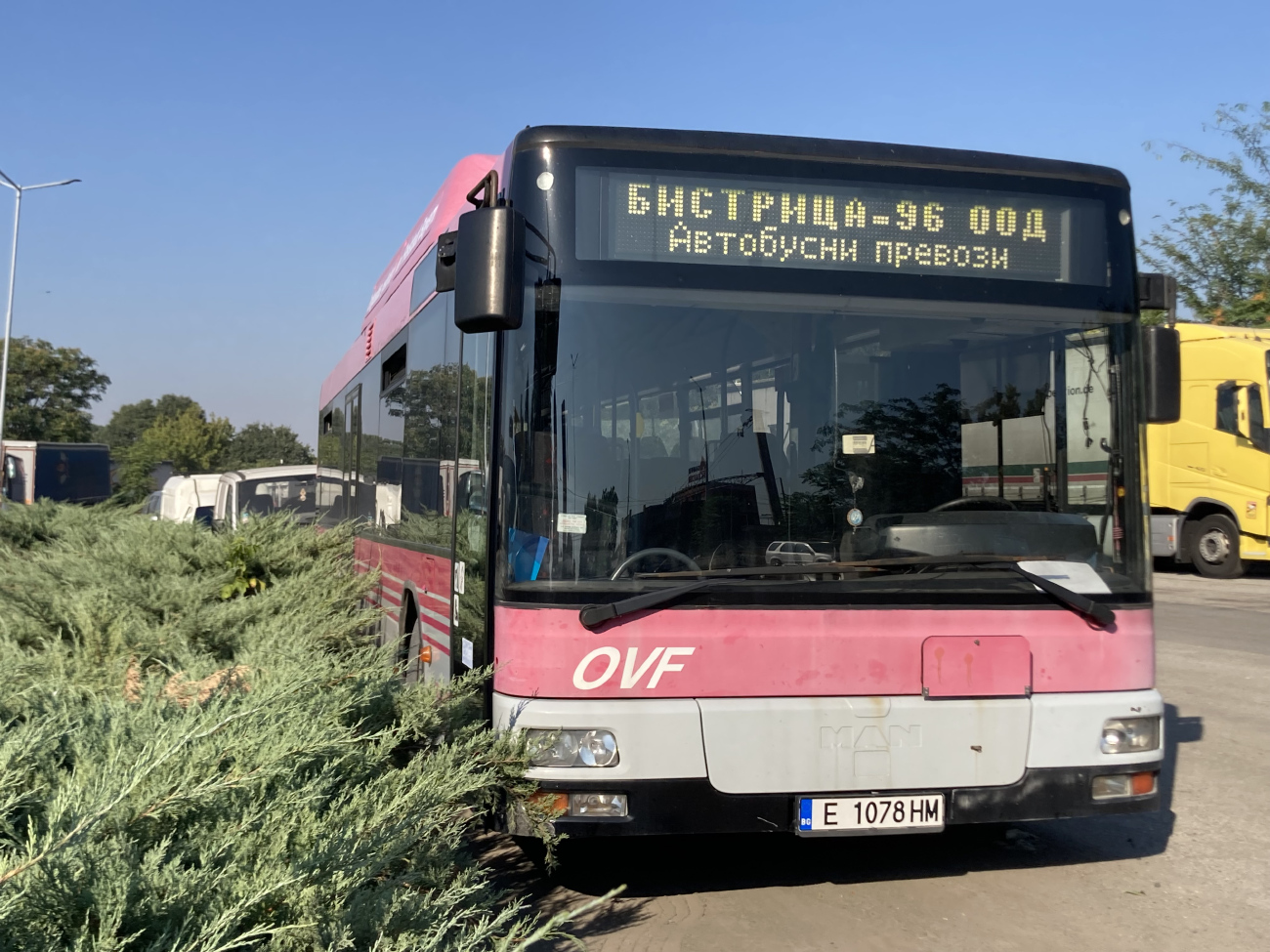 Stara Zagora, MAN A20 NÜ313 CNG # 1078