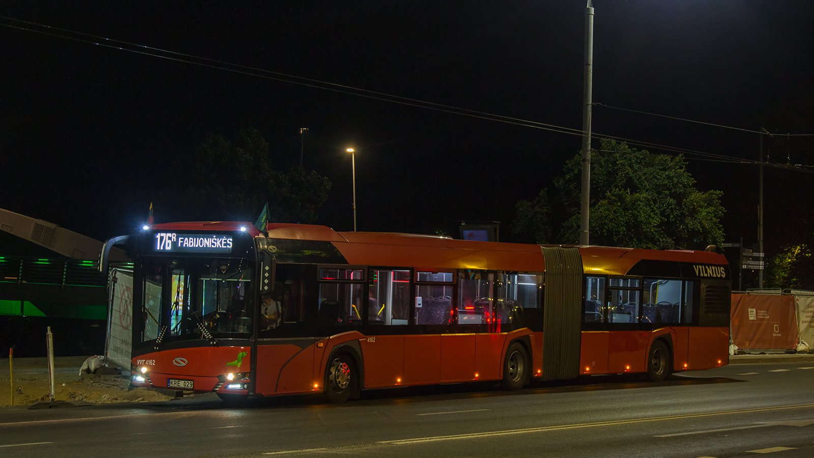 Vilnius, Solaris Urbino IV 18 # 4162; Vilnius — Dainų šventė 2024