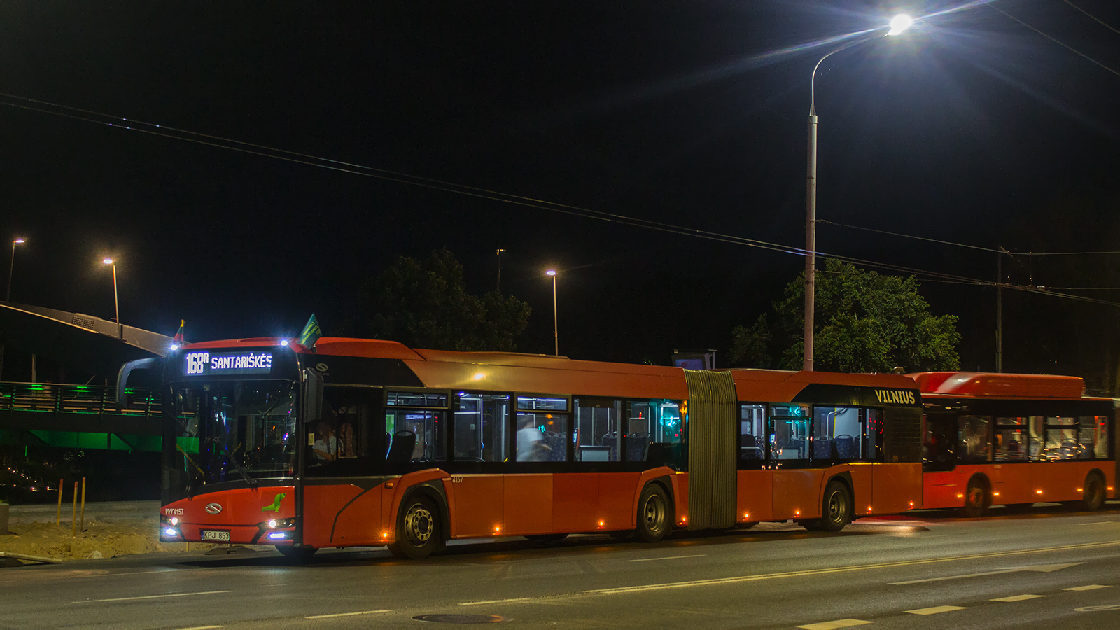 Vilnius, Solaris Urbino IV 18 # 4157; Vilnius — Dainų šventė 2024