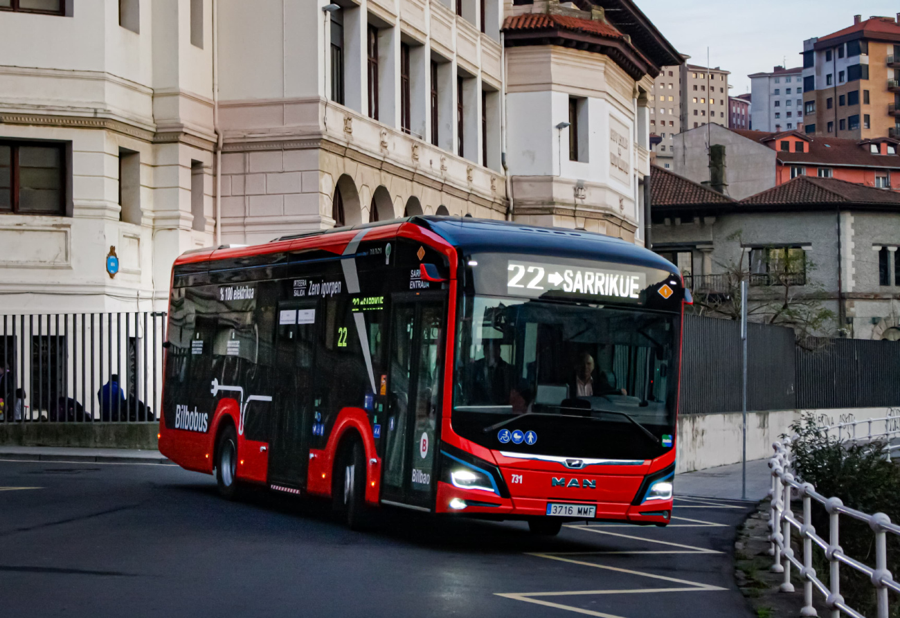 Bilbao, MAN 10E Lion's City NL326 # 731