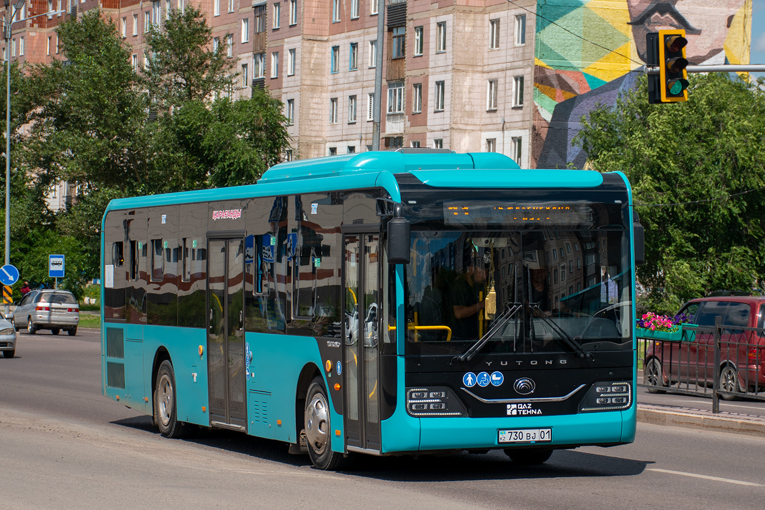 Karaganda, Yutong ZK6116HG # 730 BJ 01