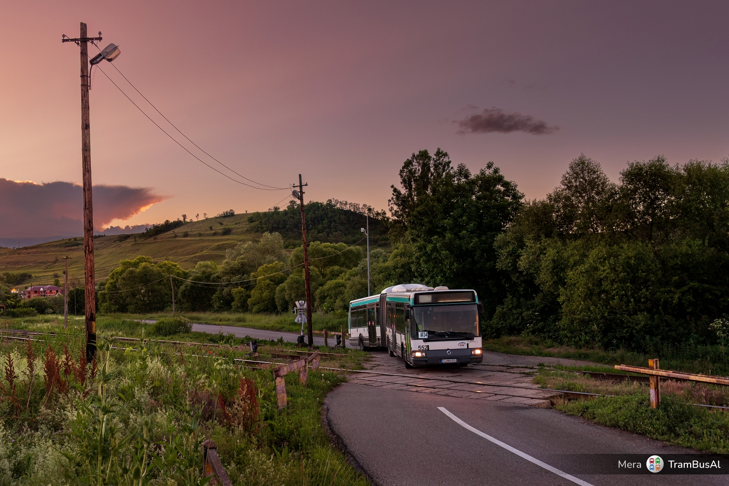 Cluj-Napoca, Irisbus Agora L # 552