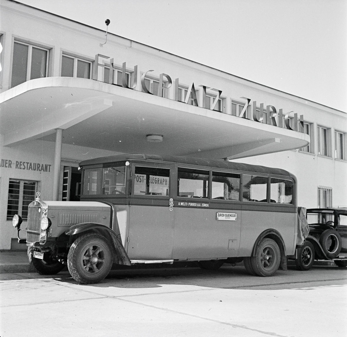 Zurich, Mercedes-Benz # ZH 5069; Zurich — Old Photos