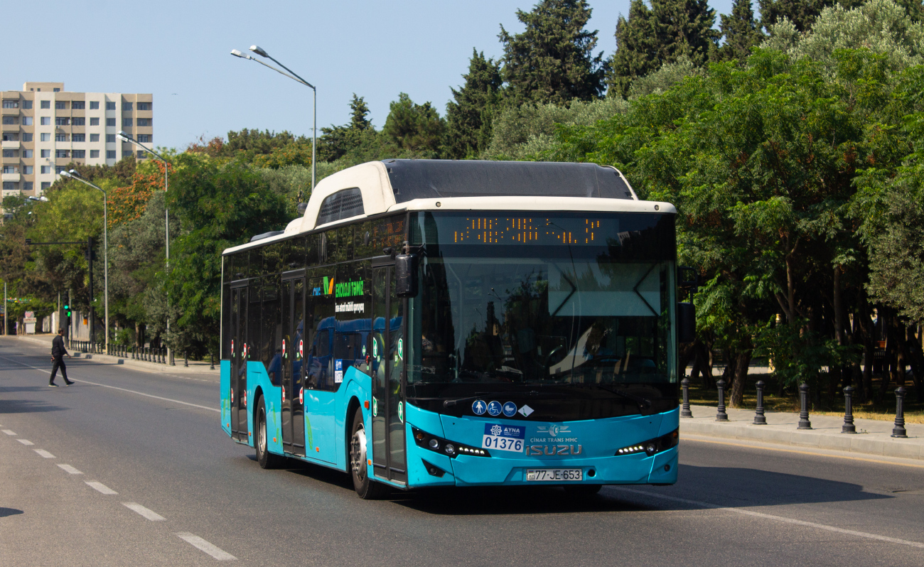 Baku, Anadolu Isuzu Citiport 12 CNG # 01376