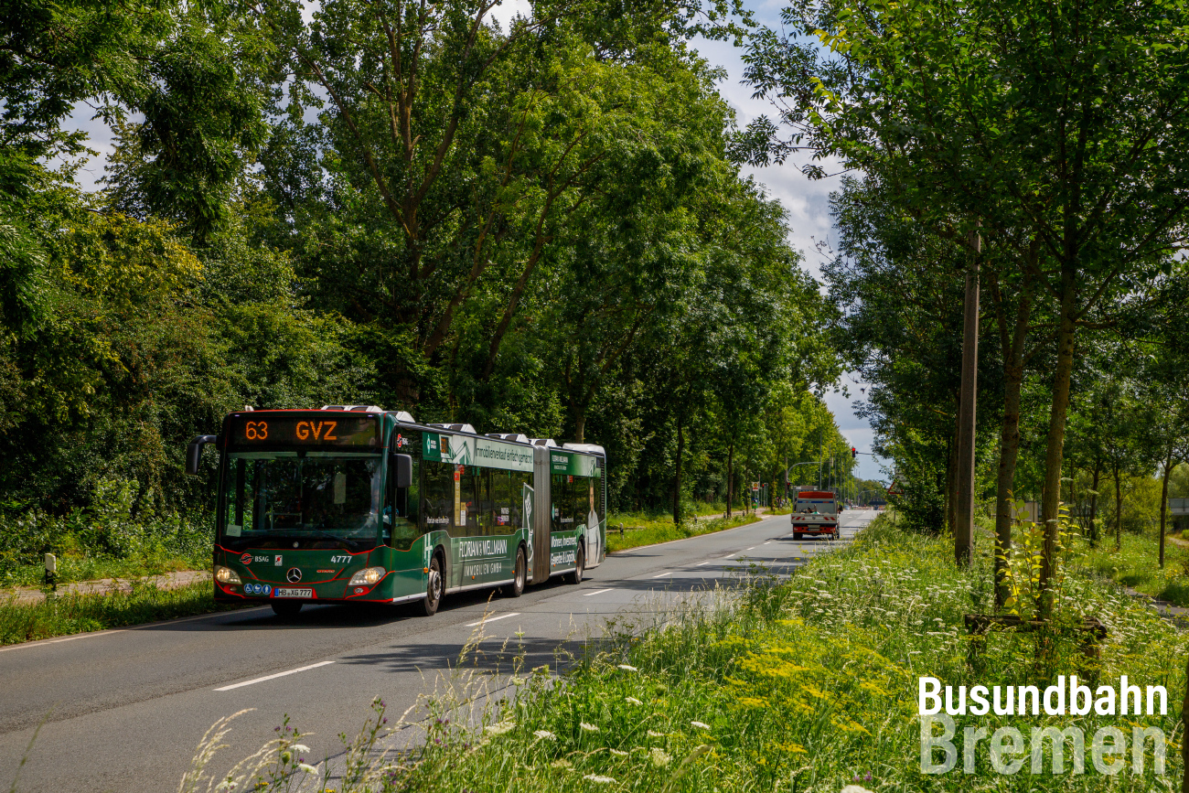 Bremen, Mercedes-Benz Citaro C2 G Hybrid # 4777