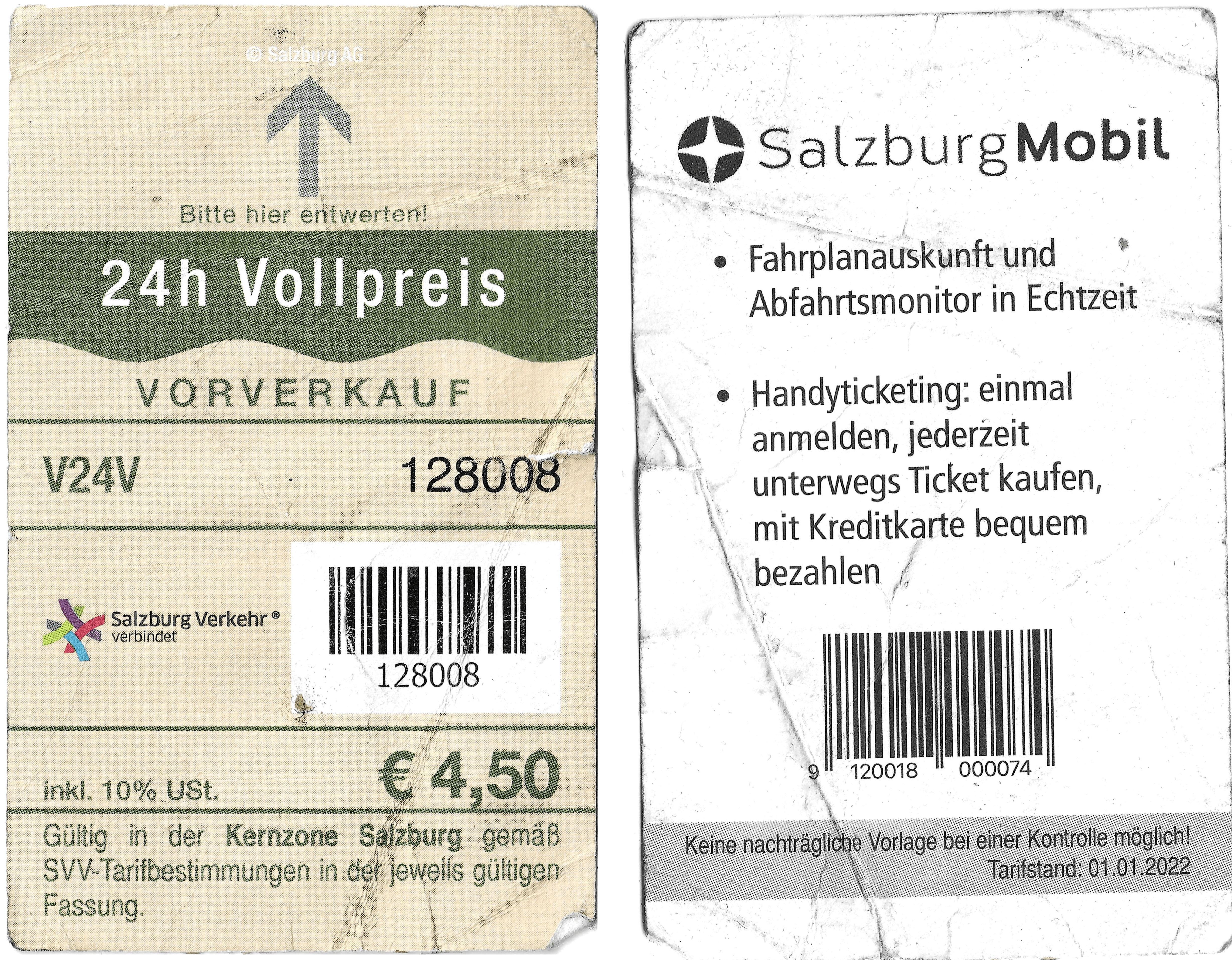 Salzburg — Tickets; Tickets (all)