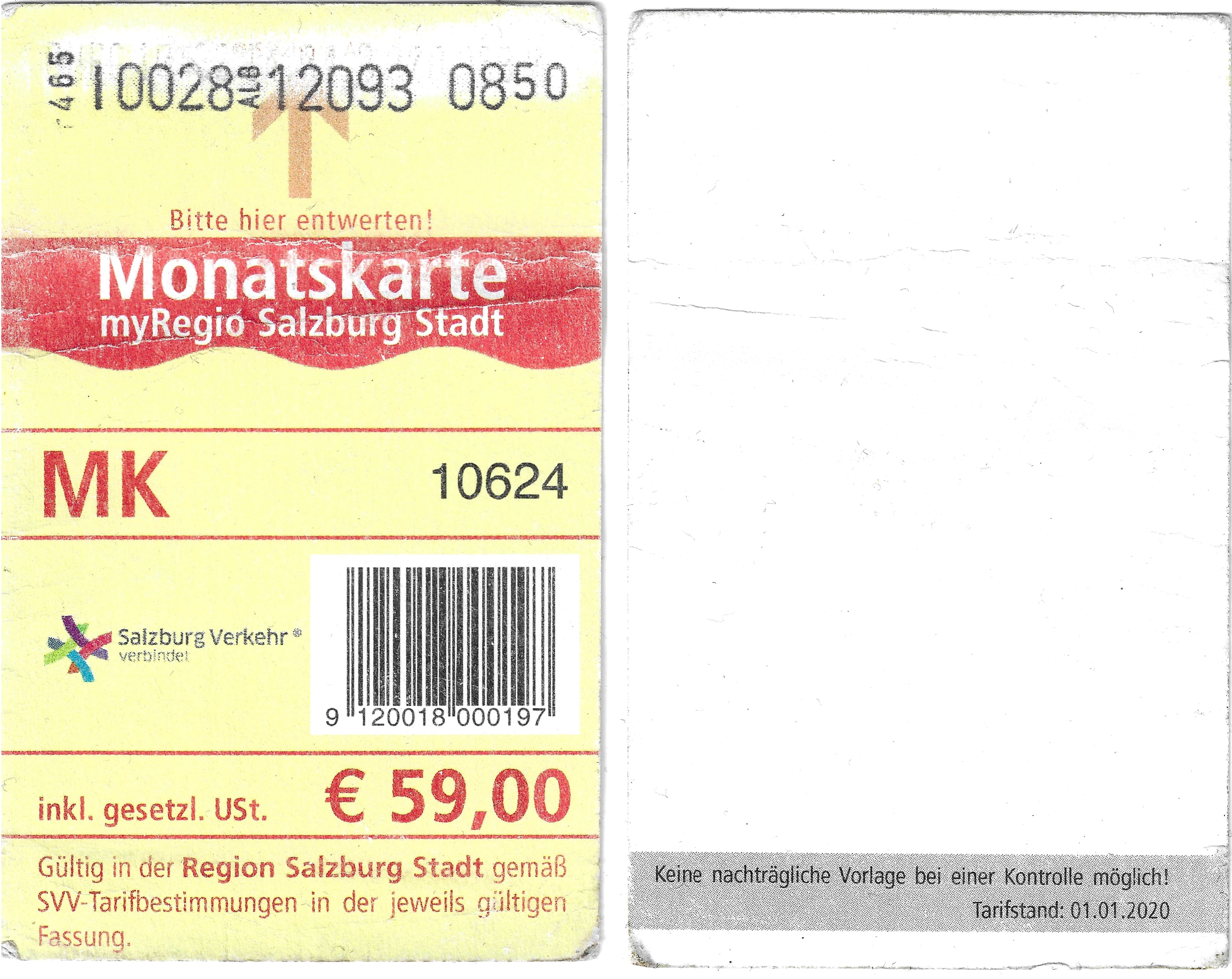 Salzburg — Tickets; Tickets (all)