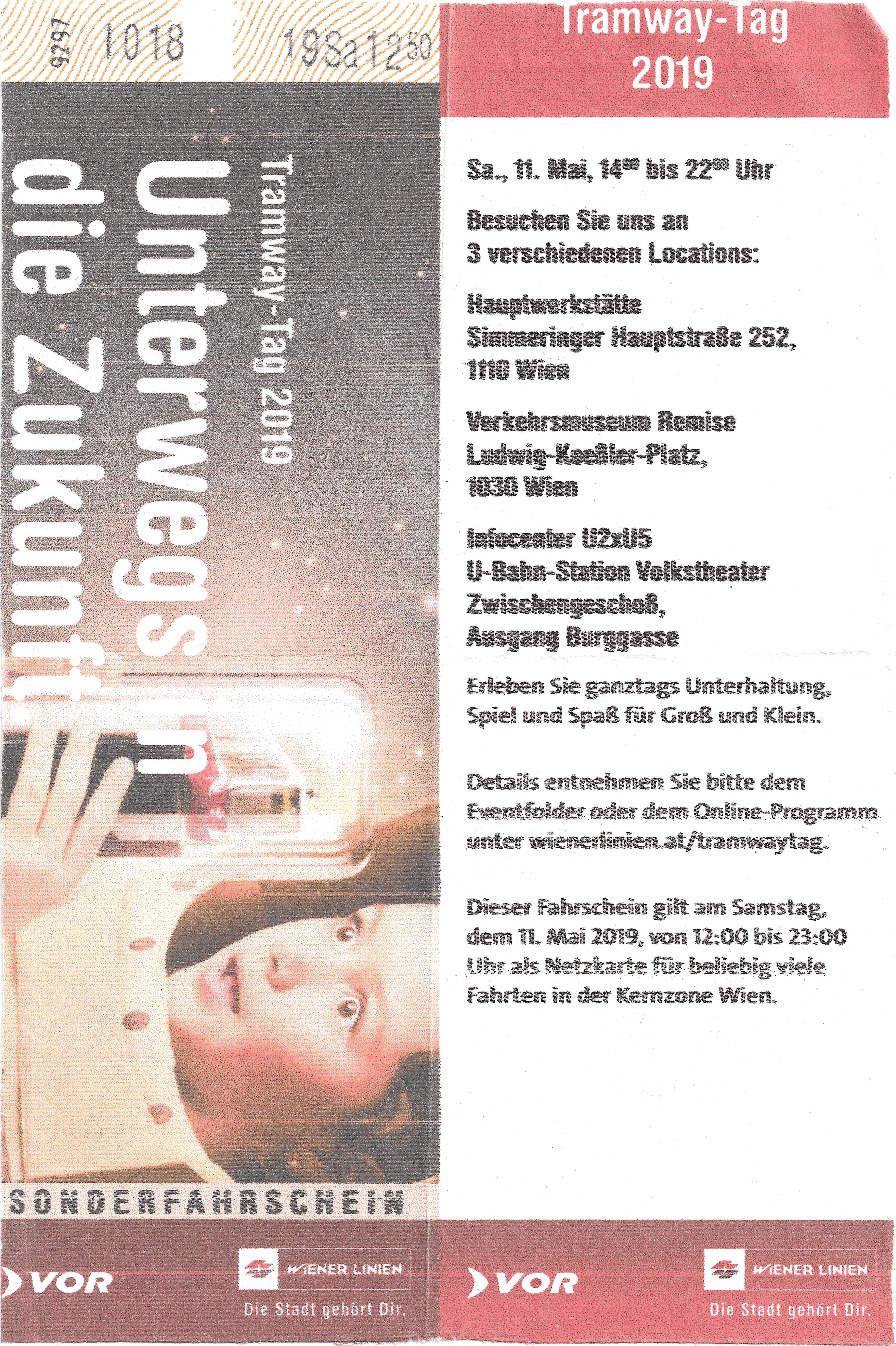 Vienna — Tickets; Tickets (all)