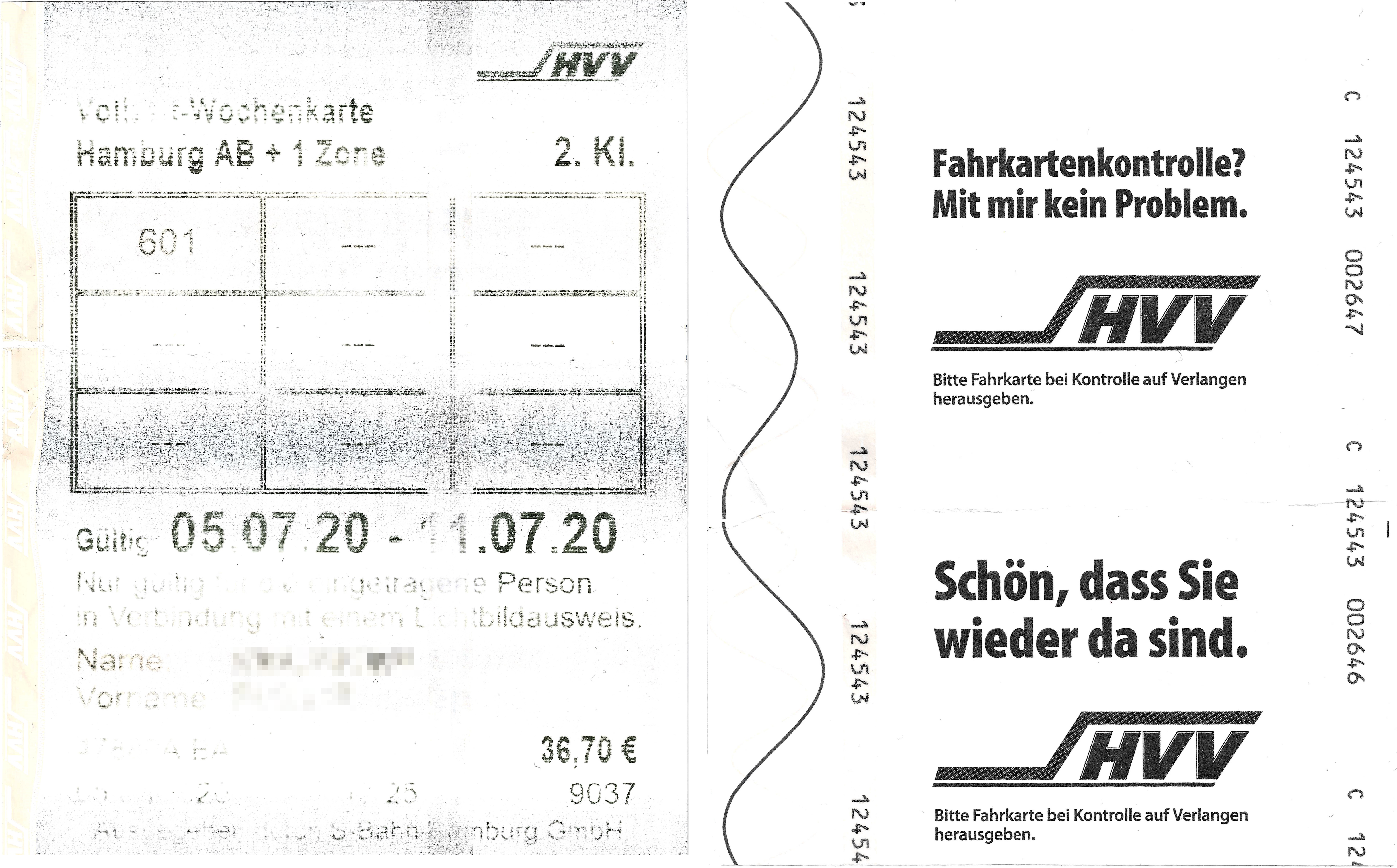 Hamburg — Tickets; Tickets (all)