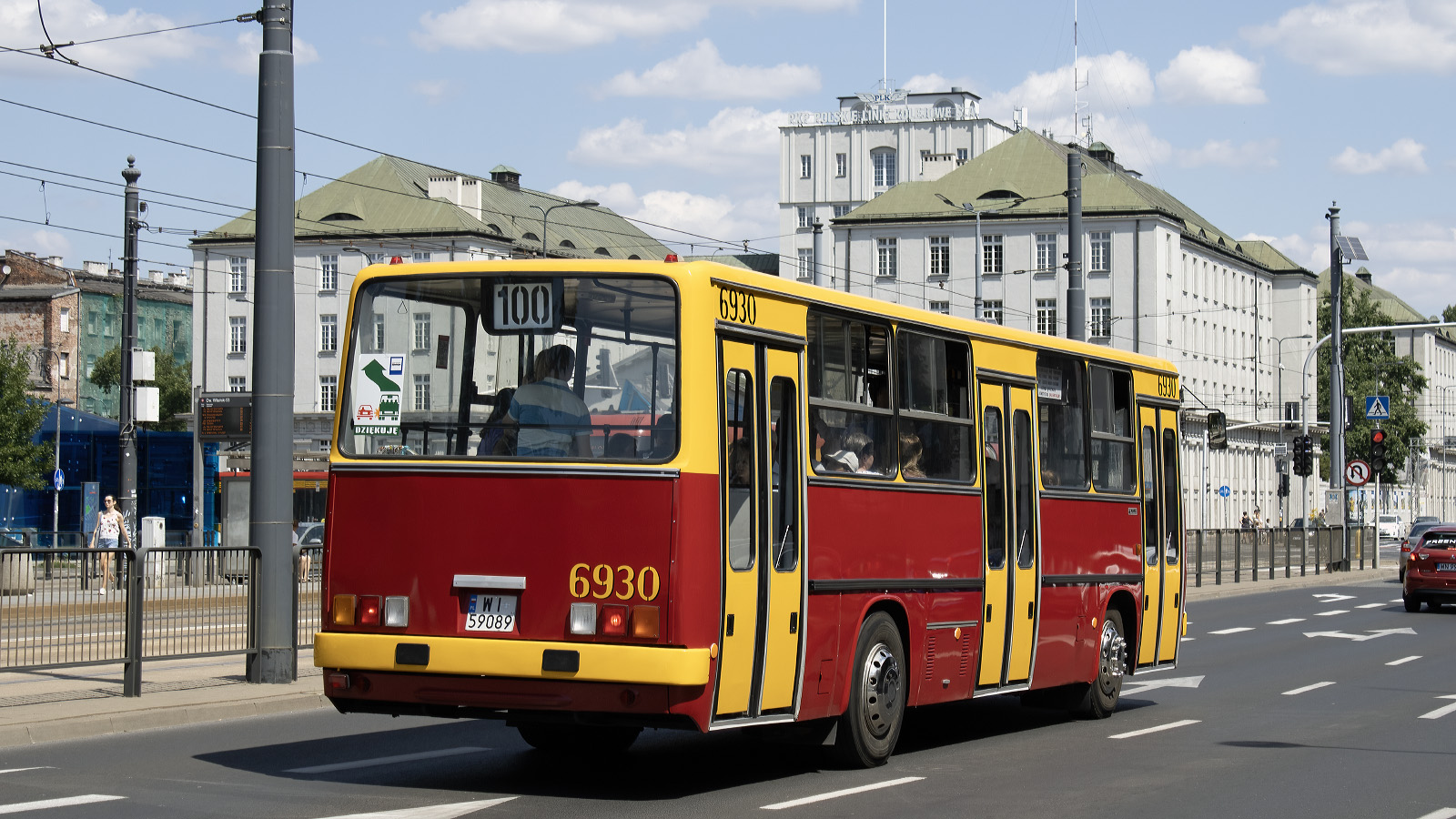 Warsaw, Ikarus 260.73A # 6930