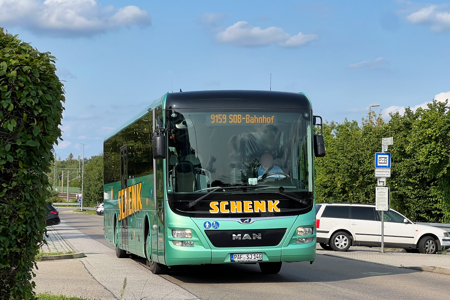 Pfaffenhofen an der Ilm, MAN R60 Lion's Intercity ÜL290-12 # PAF-SJ 140