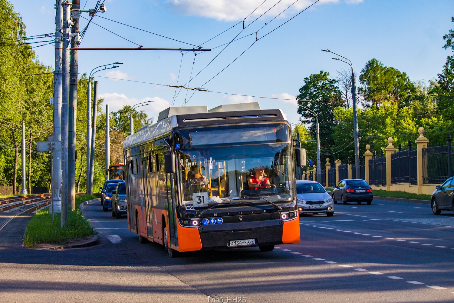 Nizhny Novgorod, Нижэкотранс-6256 «МиНиН» (БКМ Е450) # 1022