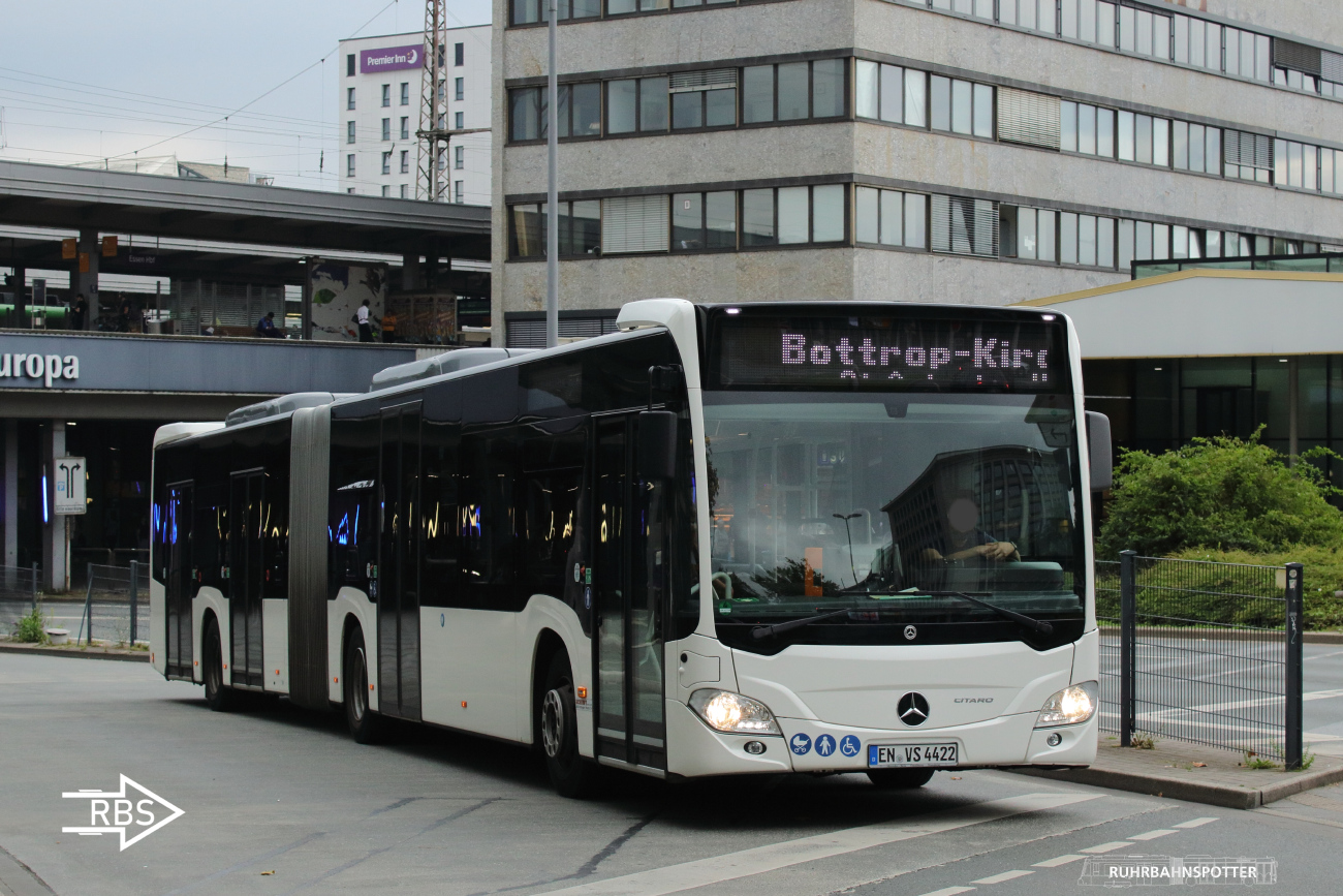 Ennepetal, Mercedes-Benz Citaro C2 G # 9160