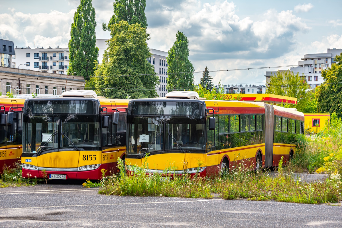Warsaw, Solaris Urbino III 18 # 8155; Warsaw, Solaris Urbino III 18 # 8175
