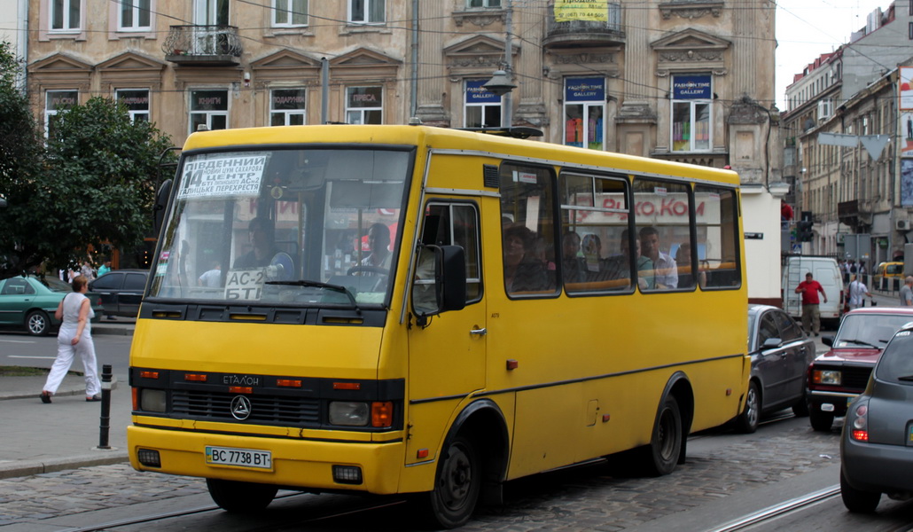 Lviv, BAZ-А079.14 "Podsnezhnik" # ВС 7738 ВТ