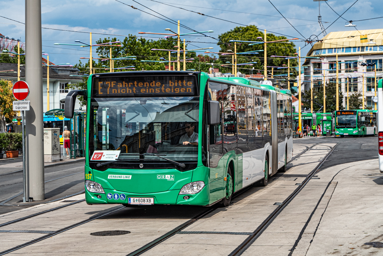 Graz, Mercedes-Benz Citaro C2 G Hybrid # 157