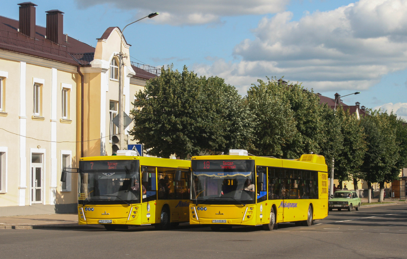 Borisov, MAZ-203.047 # 15989; Borisov, MAZ-203.047 # 16039
