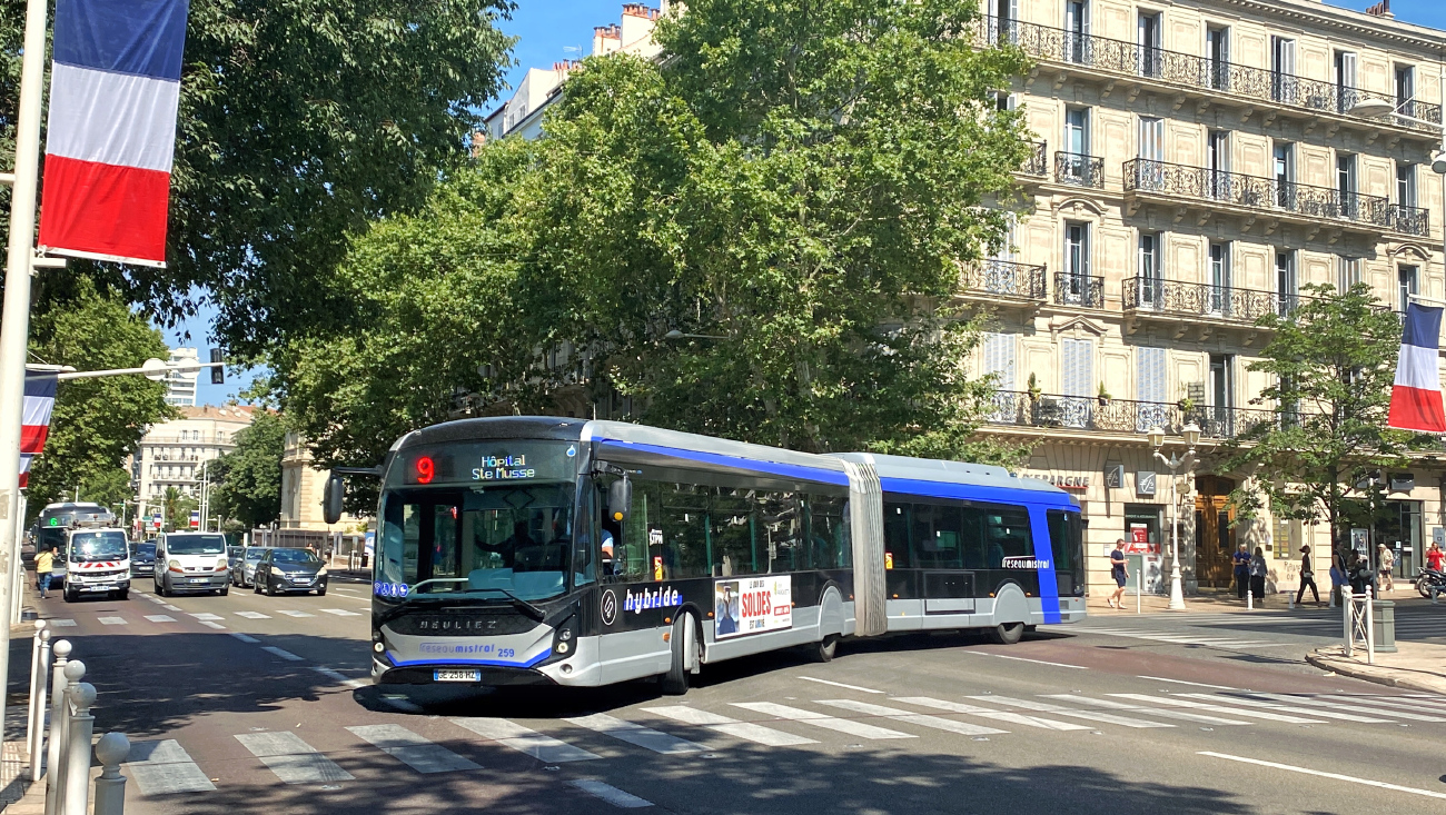 Toulon, Heuliez GX437 Linium ELEC # 259